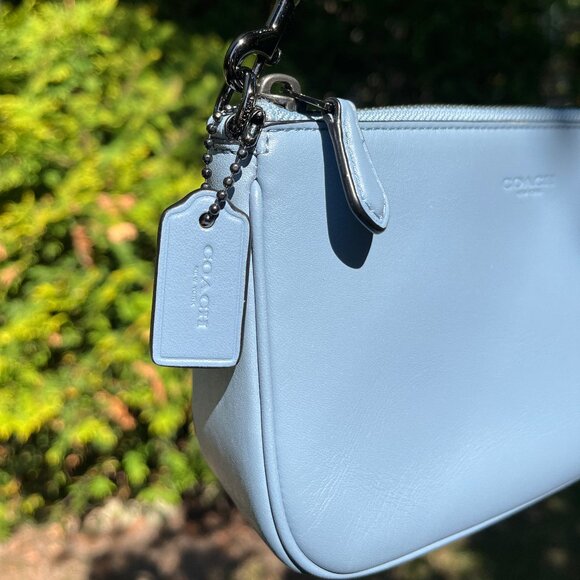 Coach Nolita Leather Bag in Cornflower Blue and - Authentic - Picture 7 of 13